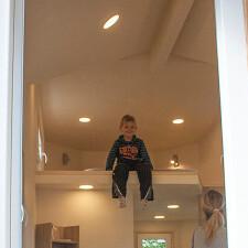 Hochparterre im Tiny House Hochparterre im Tiny House